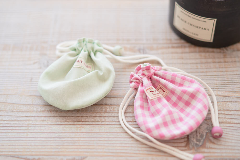 ハギレ活用！簡単！かわいい！まんまる巾着の作り方 - 縫いナビ