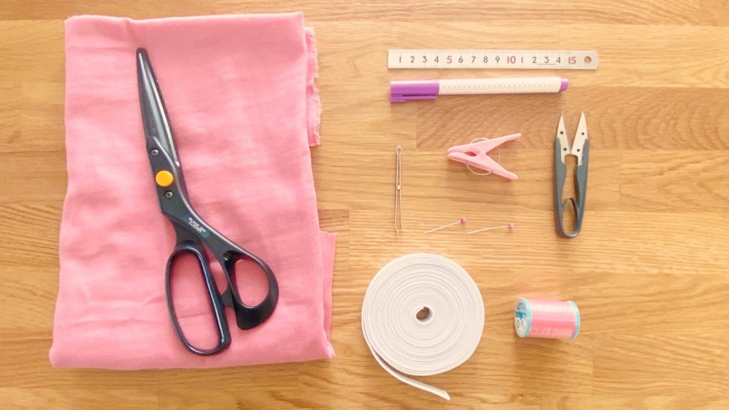 簡単かわいい子ども用スカートの作り方-材料｜ハンドメイド初心者のための洋裁メディア縫いナビ｜マルイシ織物