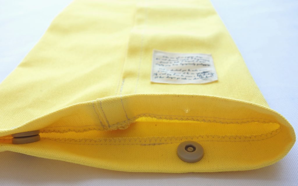 11号帆布で作るティッシュカバーの作り方・スナップボタン│ハンドメイド初心者のための洋裁メディア縫いナビ│丸石織物