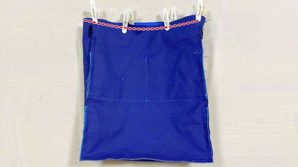 リュックインバッグの作り方＋本体の縫い合わせ方3｜縫いナビ｜ハンドメイド初心者のための洋裁メディア縫いナビ｜マルイシ織物