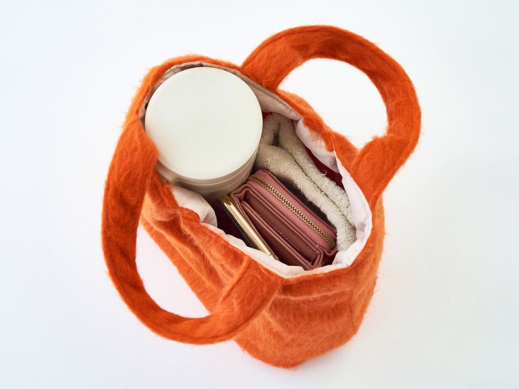 【オリジナル型紙】10-050 タックミニトートバッグの作り方|ハンドメイド初心者のための洋裁メディア縫いナビ|丸石織物