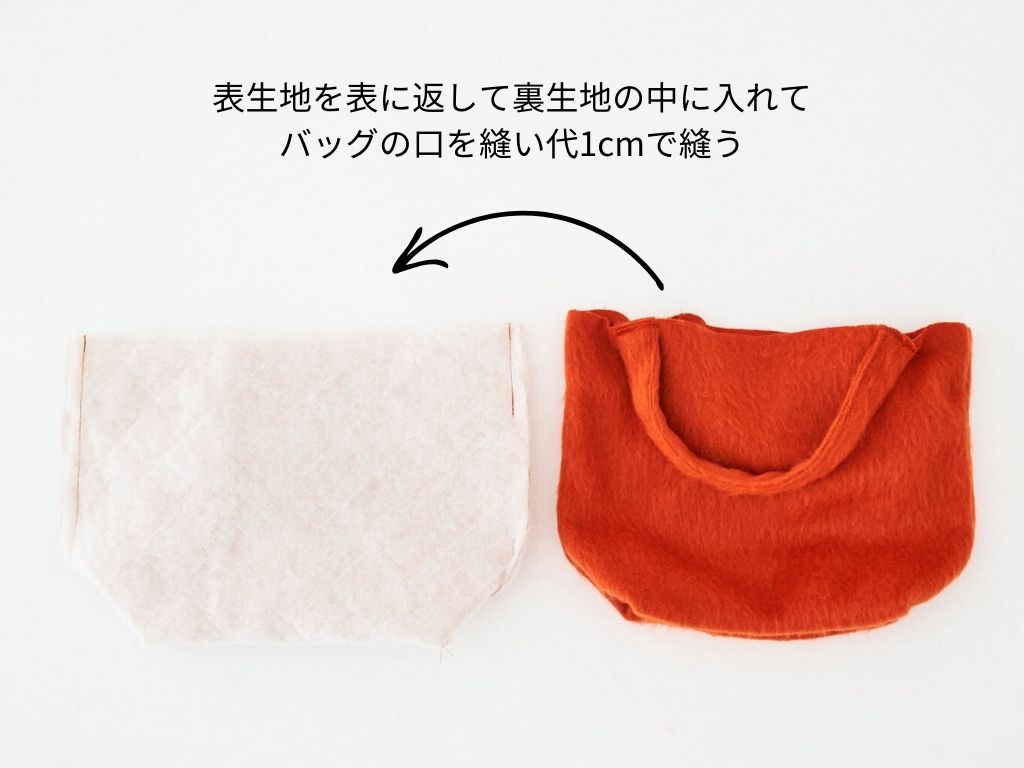 【オリジナル型紙】10-050 タックミニトートバッグの作り方|ハンドメイド初心者のための洋裁メディア縫いナビ|丸石織物