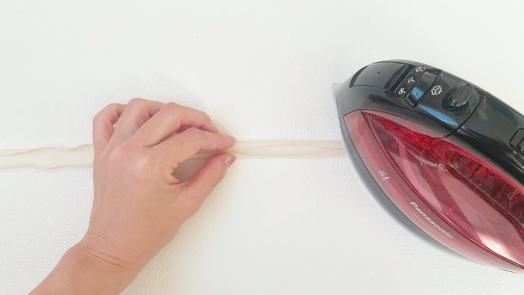 バイアステープを折るコツ｜森のワンピース｜ハンドメイド 初心者のための洋裁メディア縫いナビ｜丸石織物