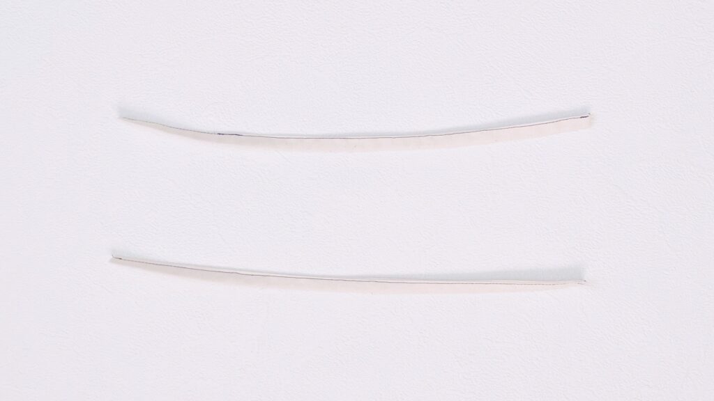 後ろ紐2本作製｜森のワンピース｜ハンドメイド 初心者のための洋裁メディア縫いナビ｜丸石織物