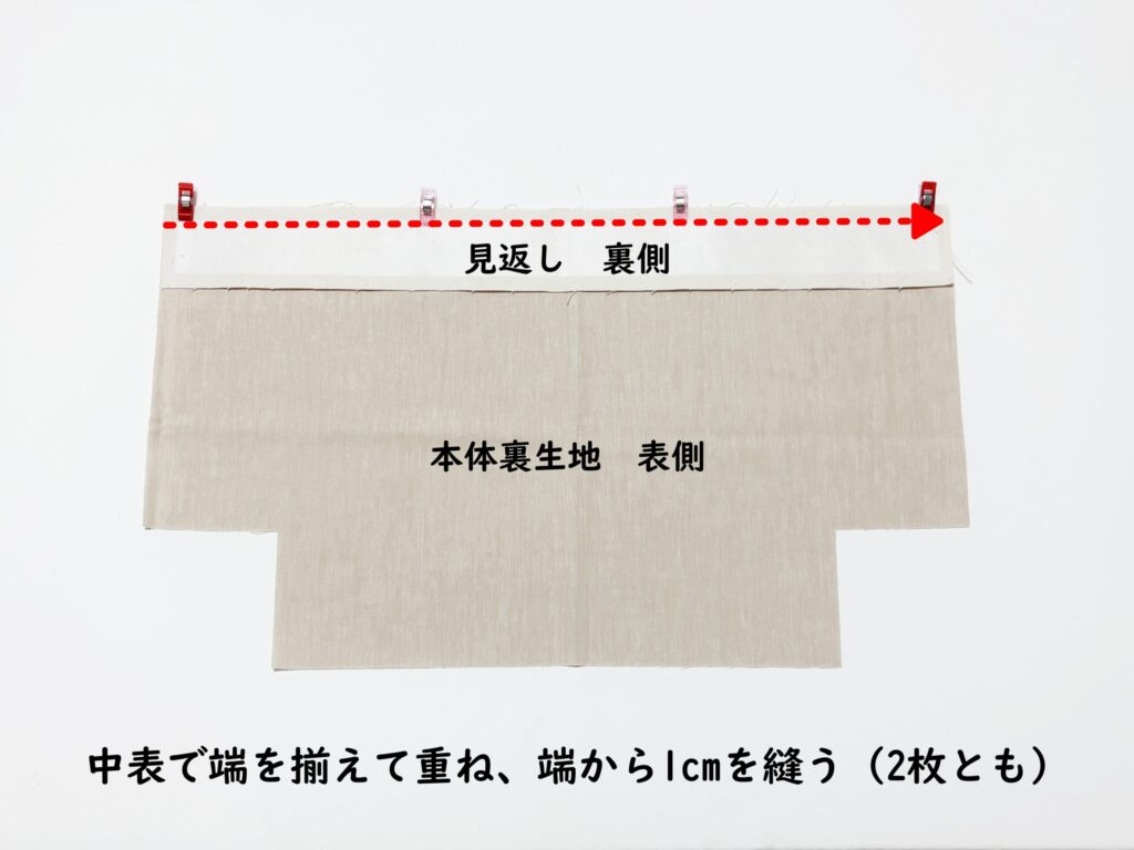 【オリジナル型紙】10-026セパレートトートバッグの作り方|見返しを縫う|ハンドメイド初心者のための洋裁メディア縫いナビ|丸石織物